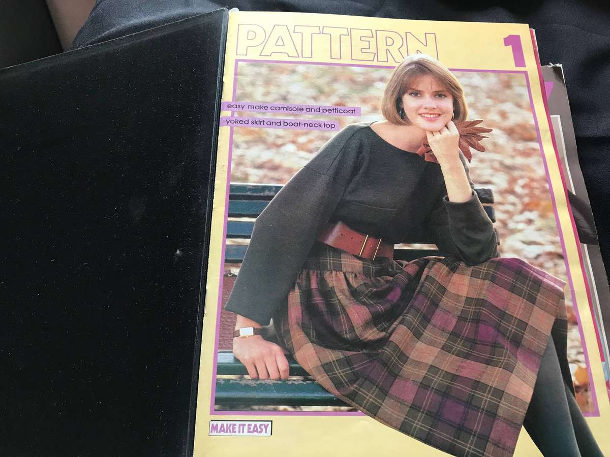 Pattern magazines 1-39 in folder