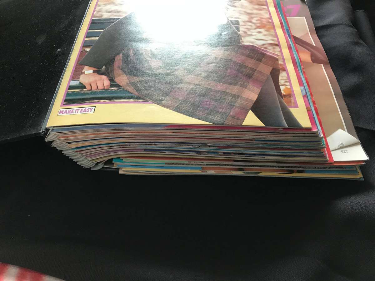Pattern magazines 1-39 in folder