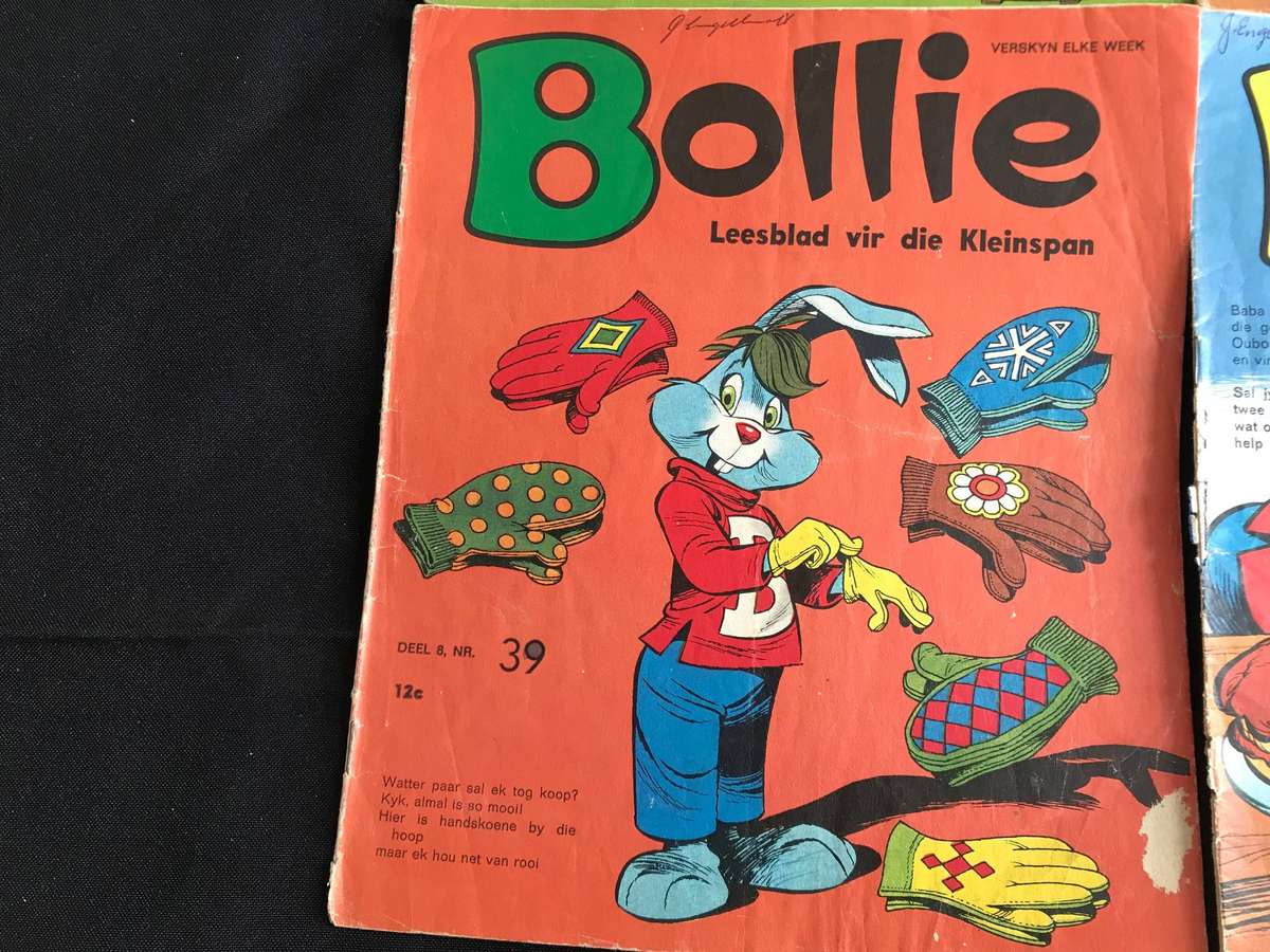 4 x Bollie deel 8 nr 32,35,39 en deel 9 nr 38
