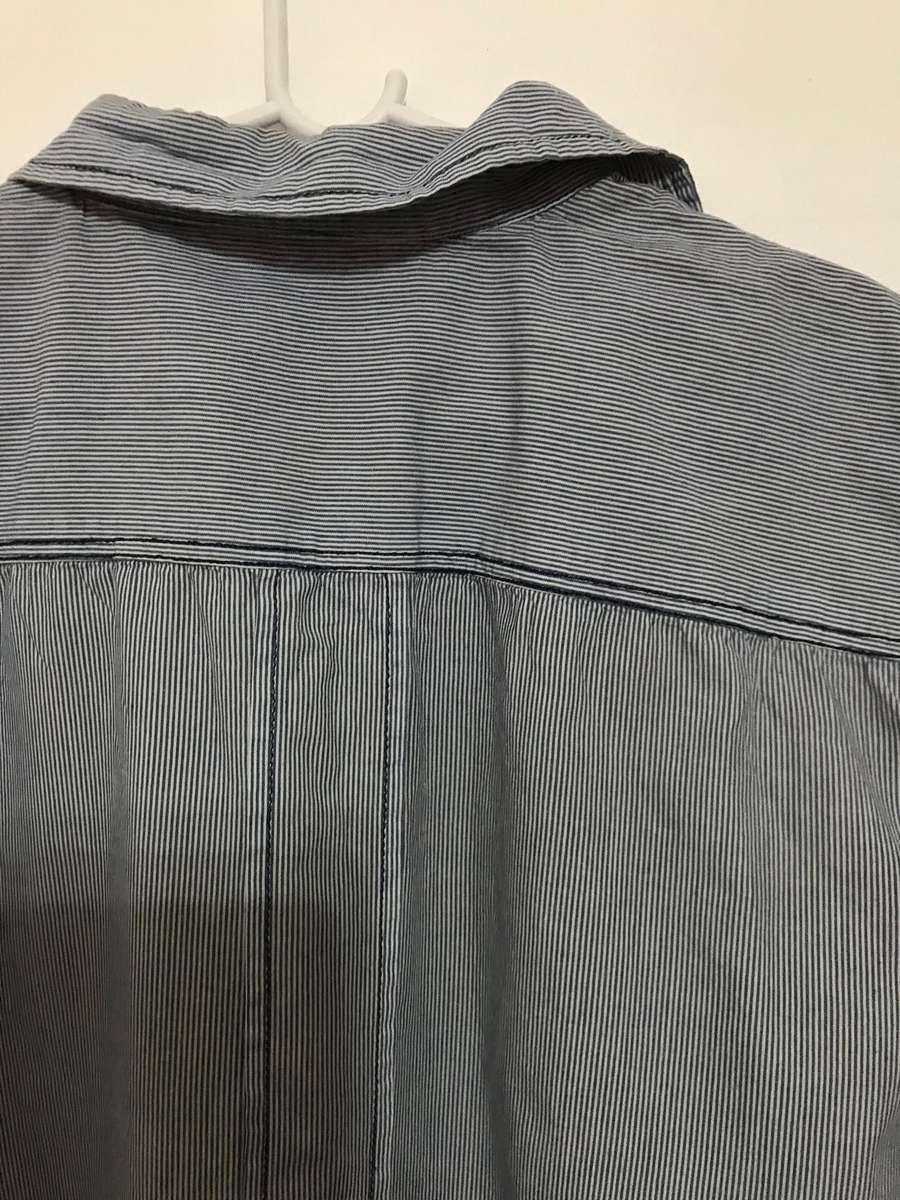 Stone Habour shirt 2 XL short sleeve blue stripe