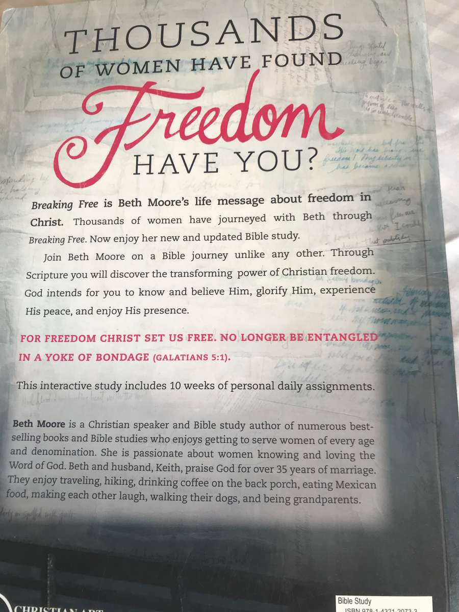 Breaking Free updated edition The Journey The Story Beth Moore