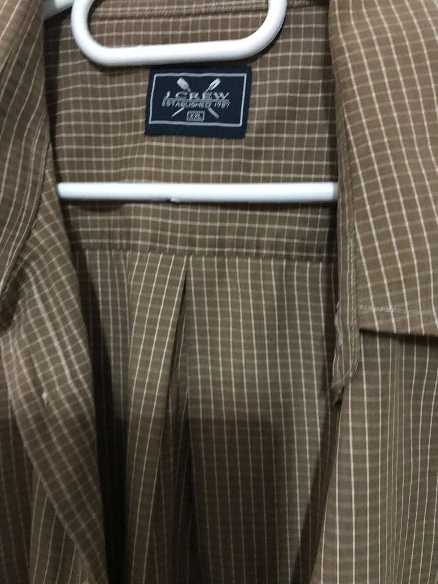2 x XXL J-Crew long sleeve shirt