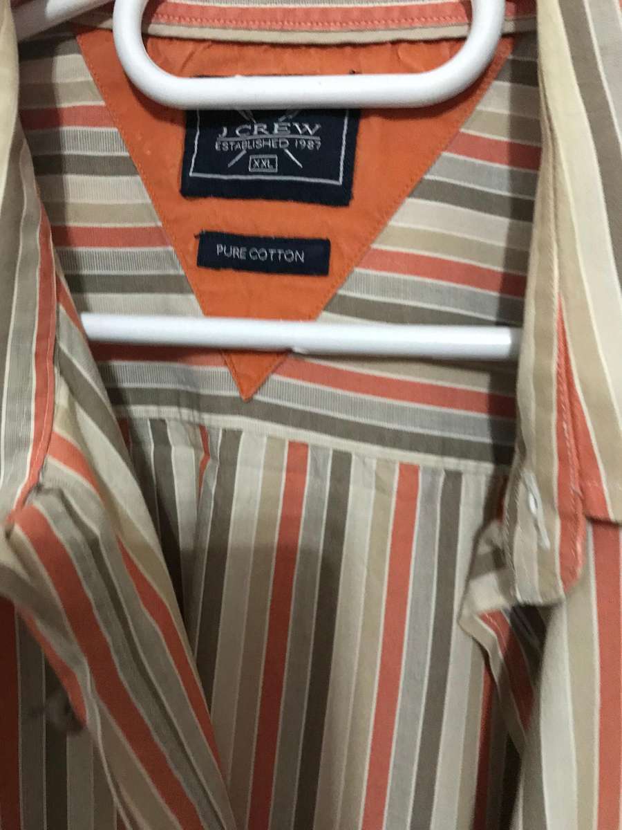 2 x XXL J-Crew long sleeve shirt