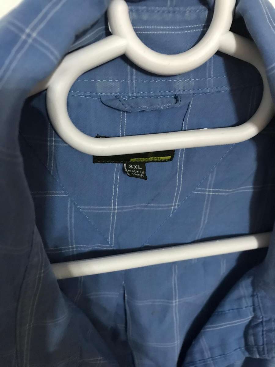 3 XL Jeep light blue shirt short sleeve