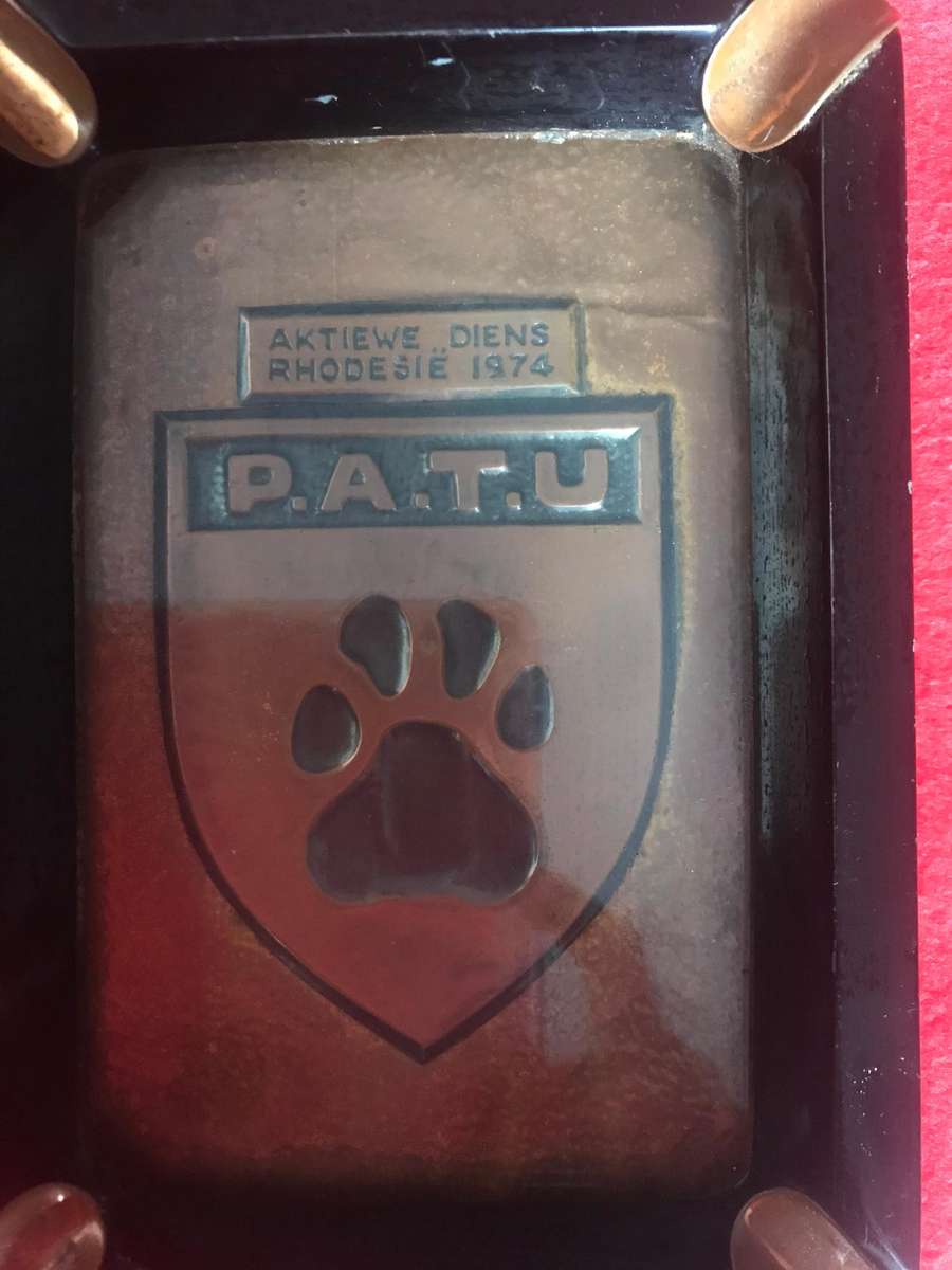 P.A.T.U. :  RHODESIA 1974: PLAQUE Aktiewe Diens