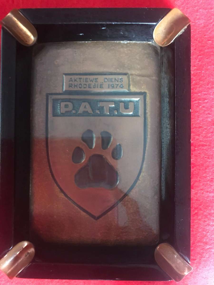 P.A.T.U. :  RHODESIA 1974: PLAQUE Aktiewe Diens