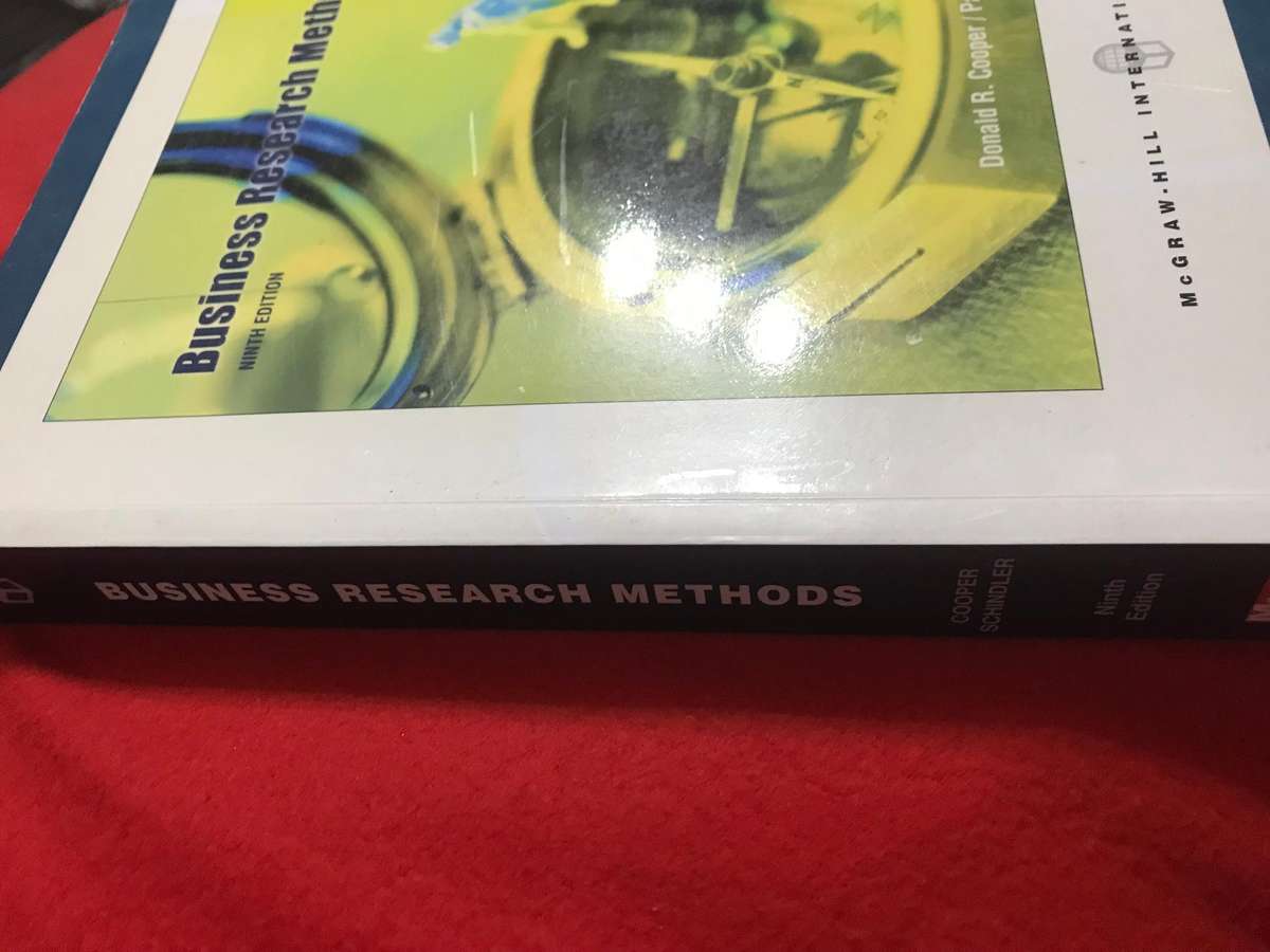 Business Research Methods 9 edition with CD