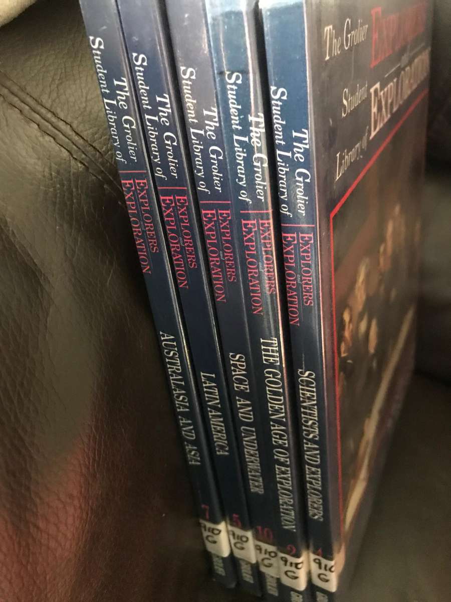 Explorers and Exploration x 5 hardcover books