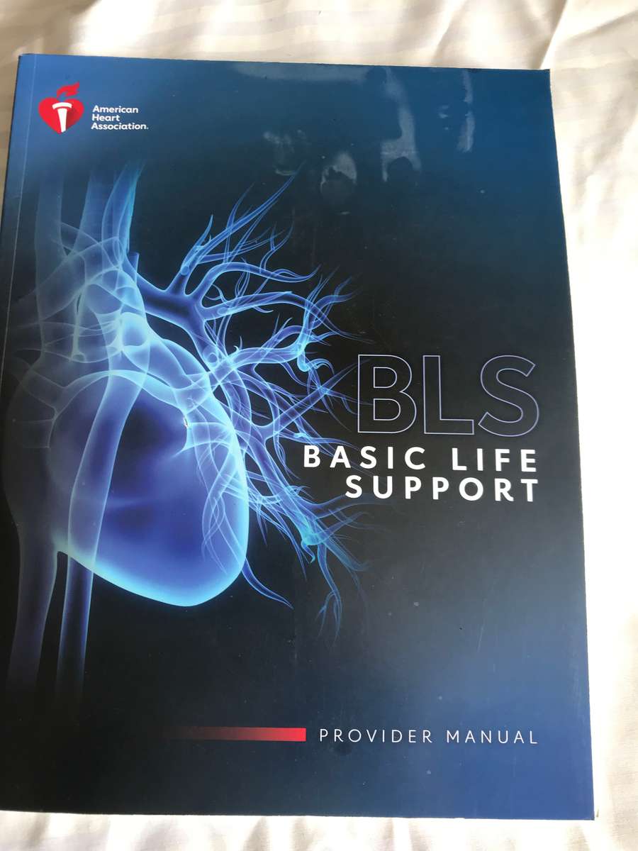 BLS Basic Life Support Provider manual American Heart Association
