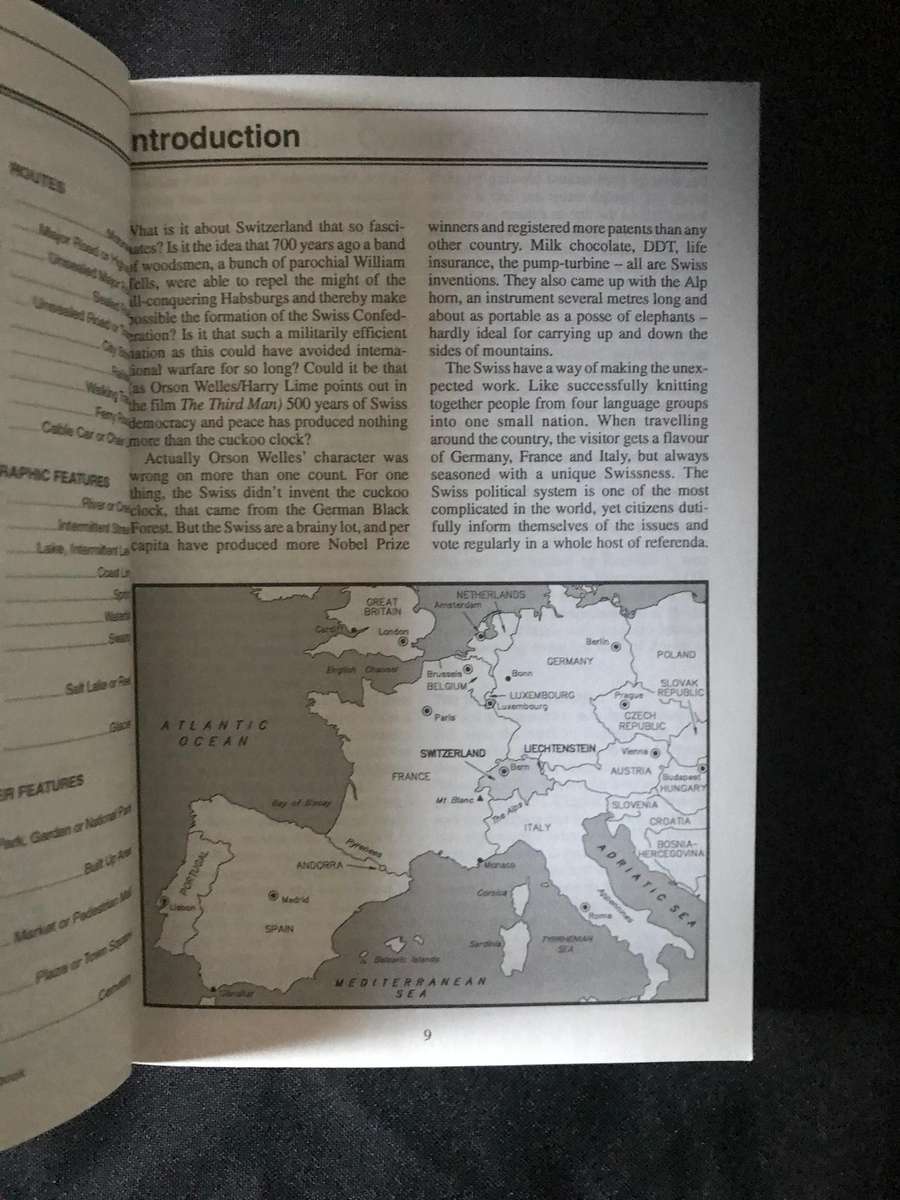 New Zealand and Switzerland Travel guides