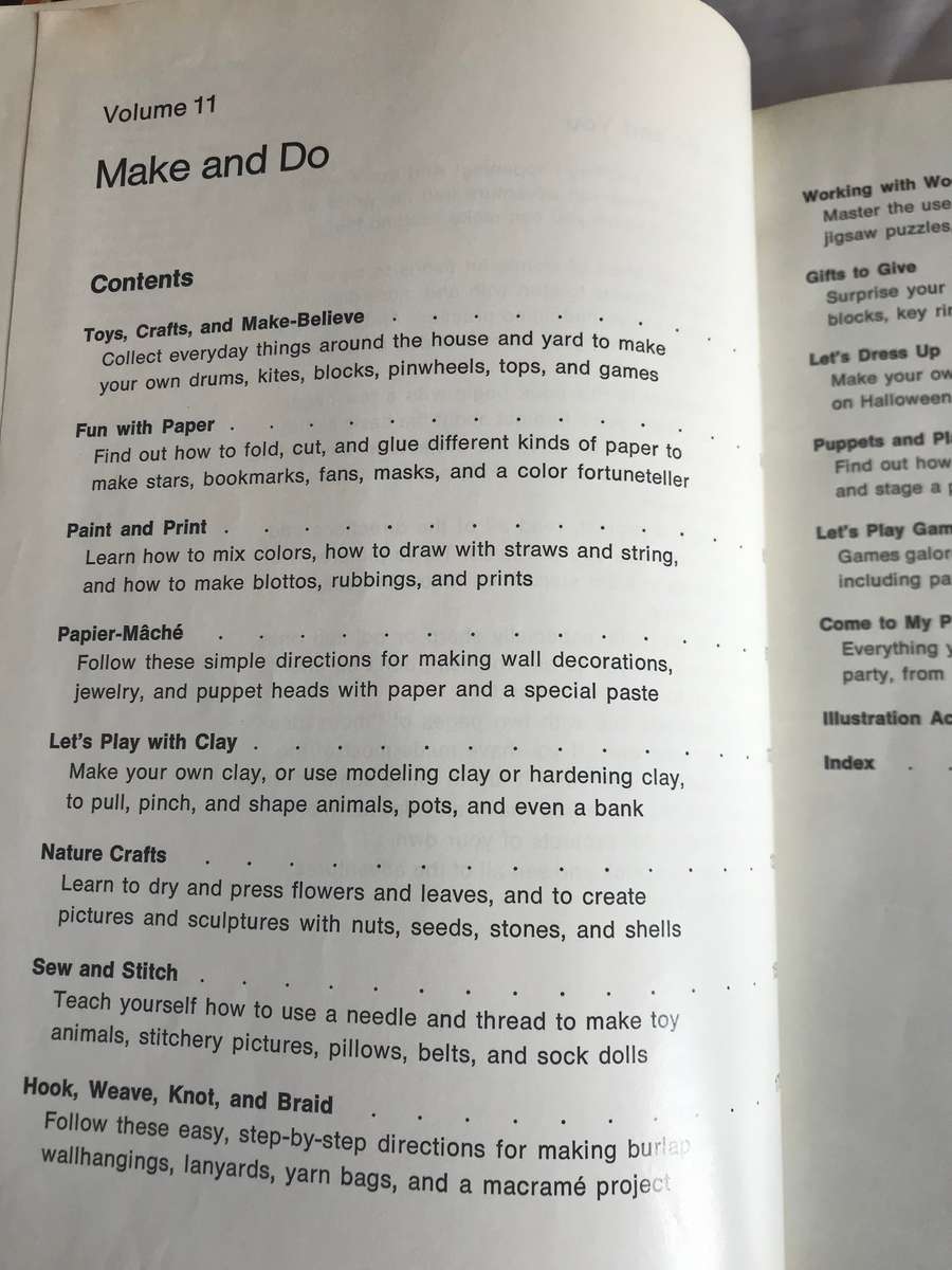Make and Do (Childcraft -- The How and Why Library, 11) Hardcover
