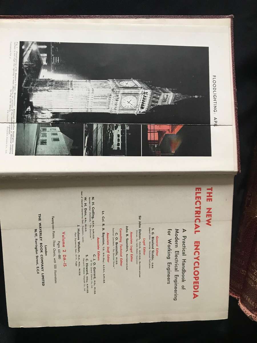 The New Electrical Encyclopedia volume 1-4 by Waverley