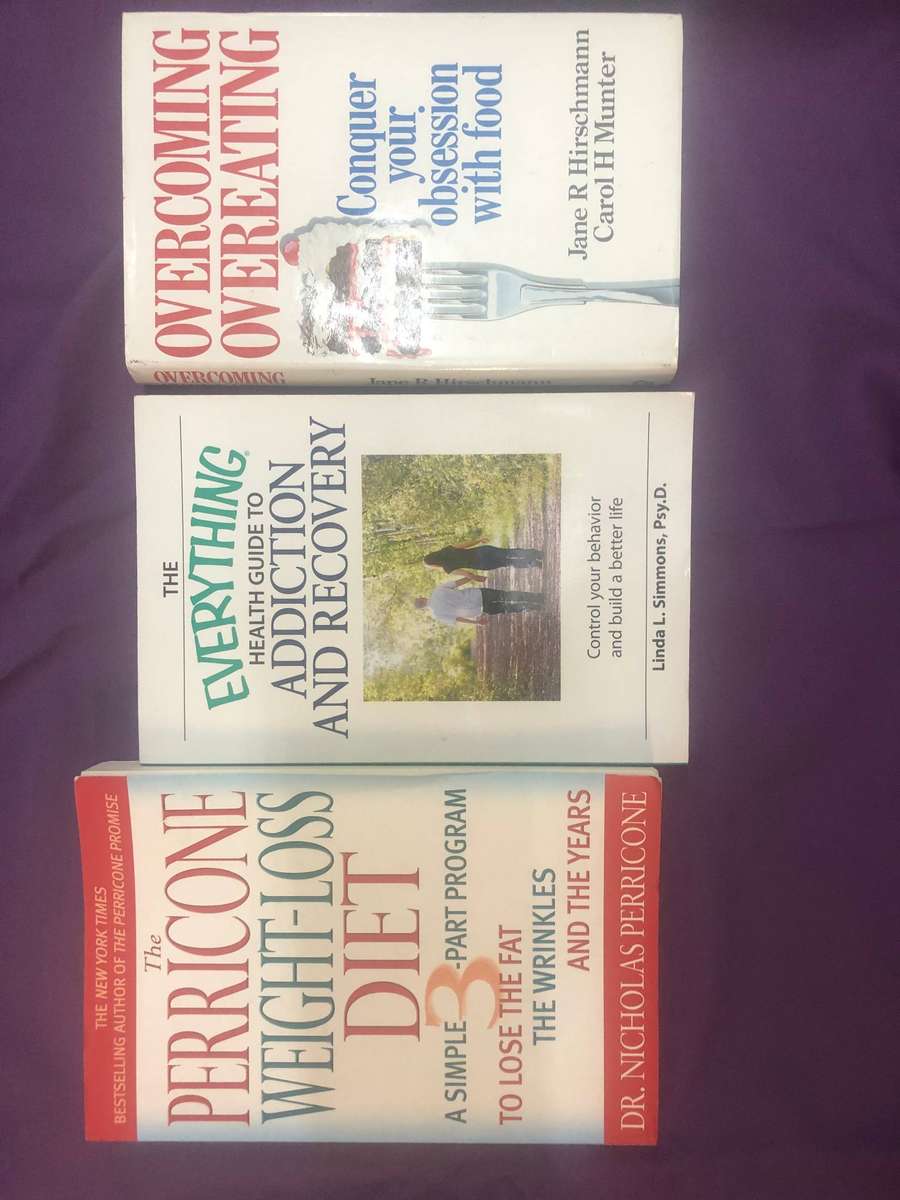 Self help books x 3