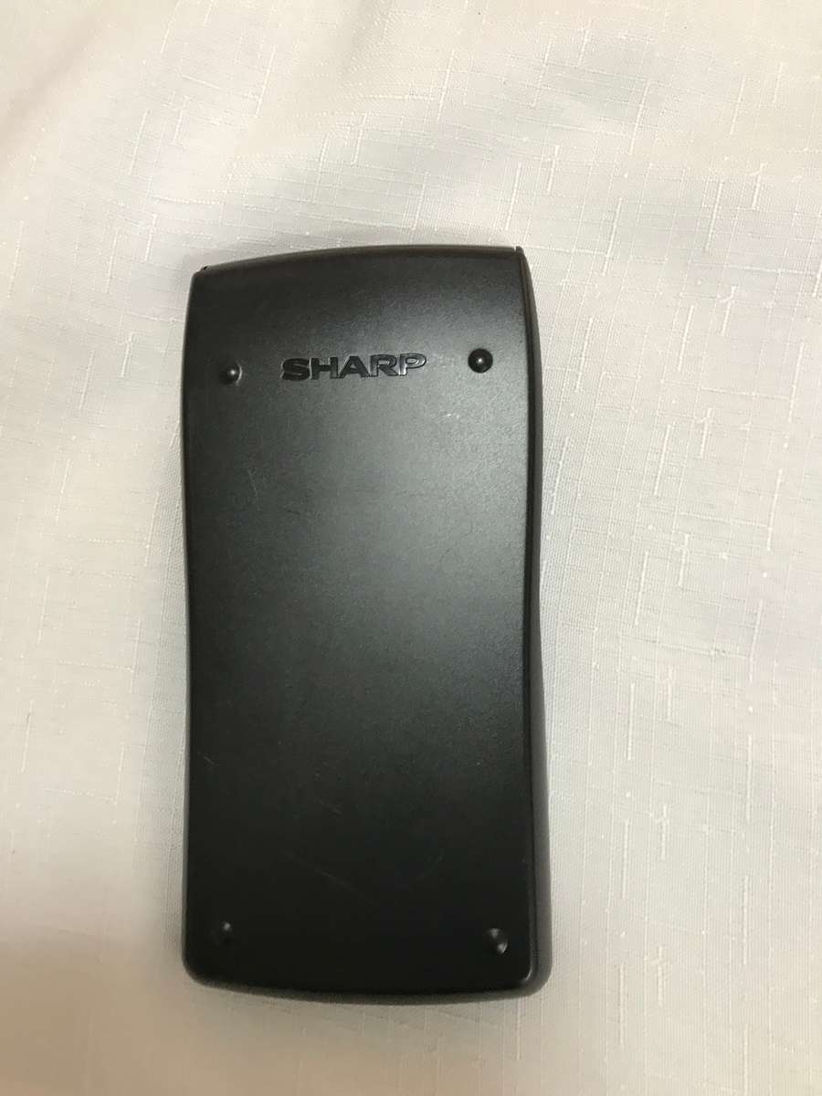 Sharp EL-W535HT calculator with cover