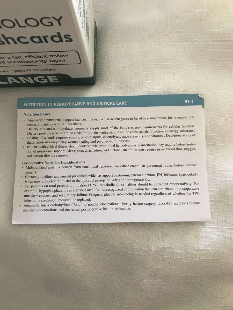 Morgan and Mikhail's Clinical Anesthesiology Flashcards