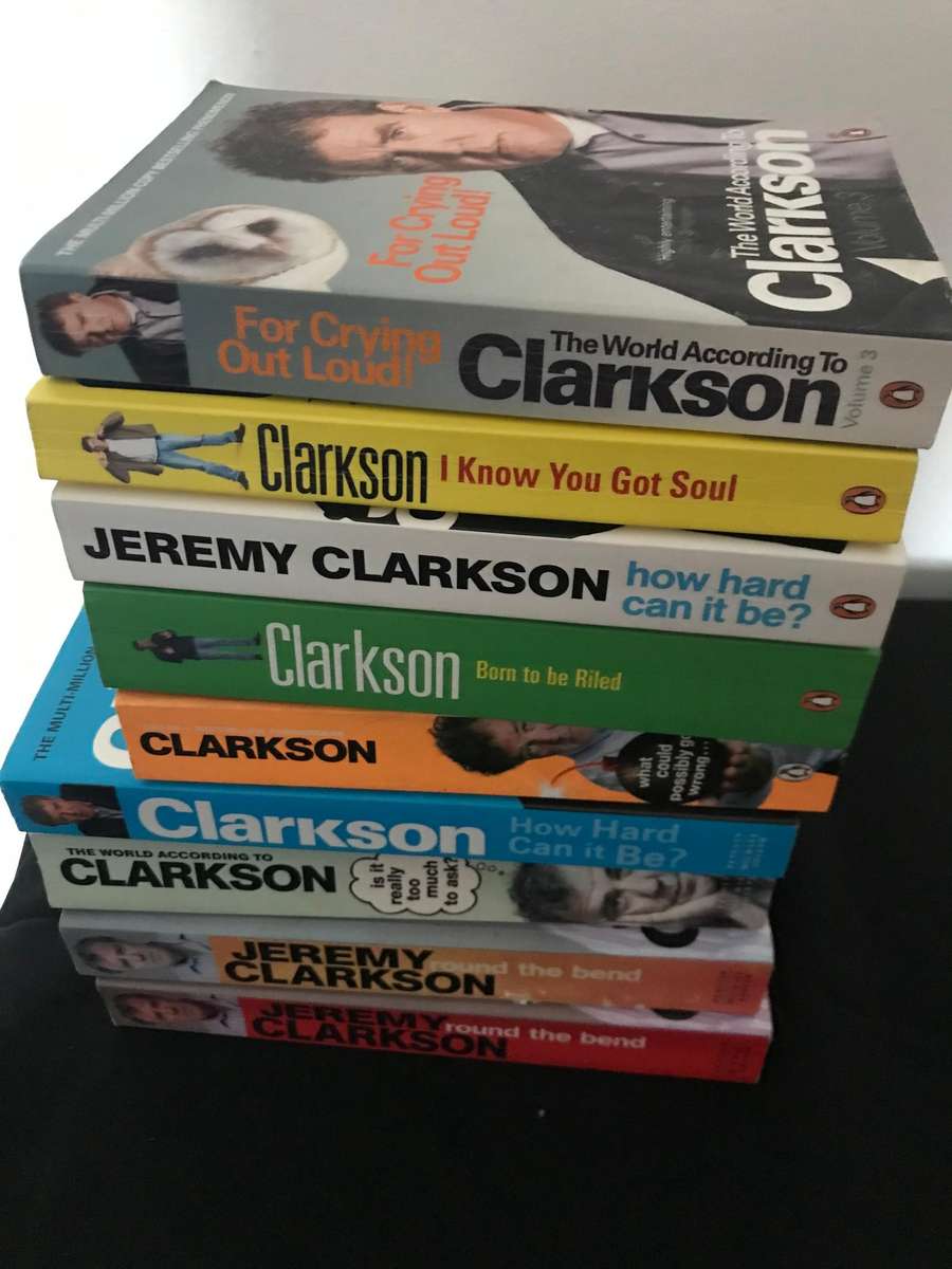 Jeremy Clarkson Lot 7 Books