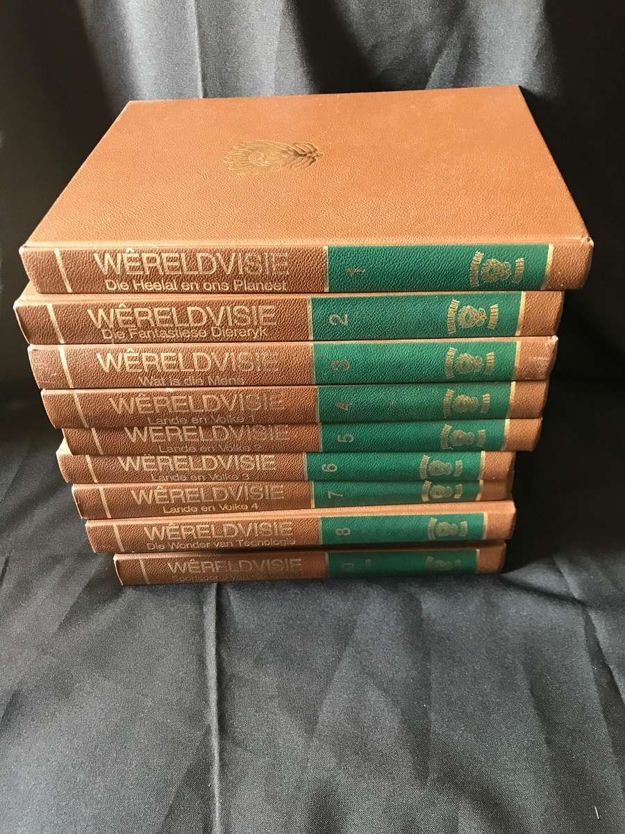 Ensiklopedie Afrikana - Wereldvisie 1981 volume 1-10