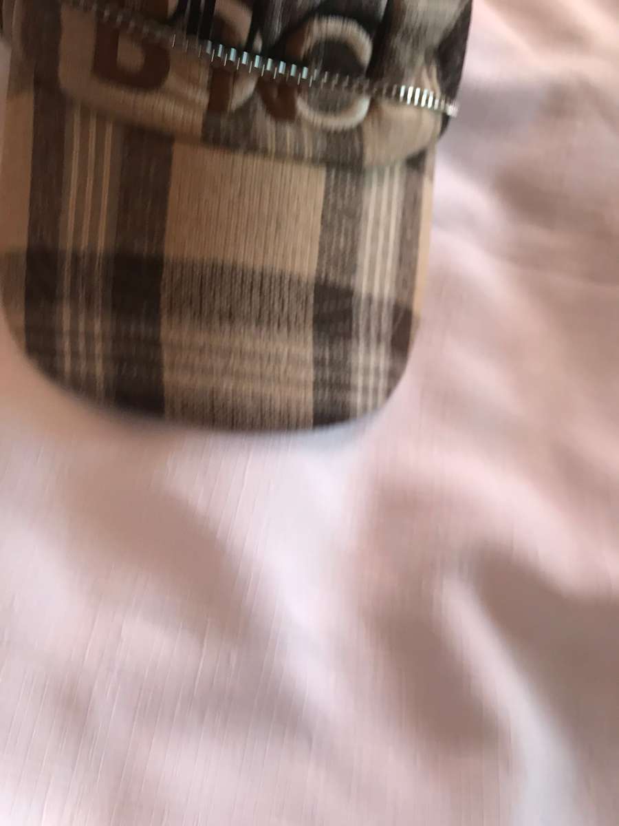Vintage Billabong Spell Out Plaid Pattern Trucked Hat