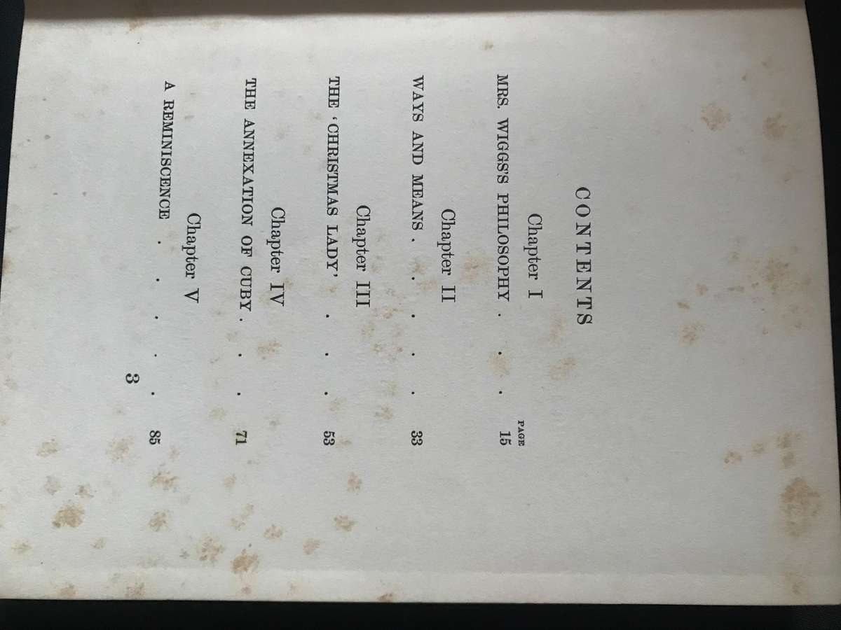 Mrs Wiggs of the Cabbage Patch Alice Hegan Rice