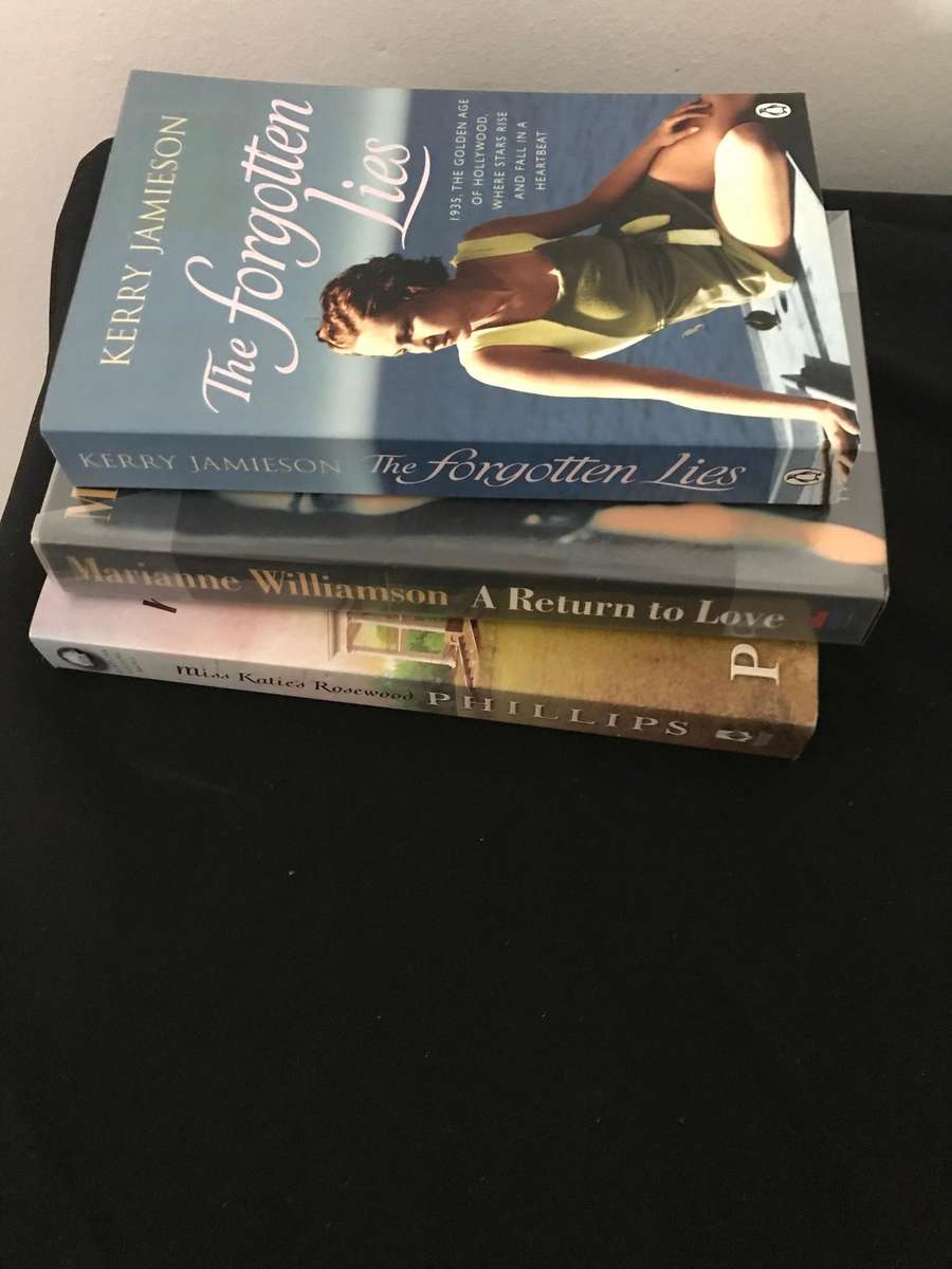 Novels x 3 books