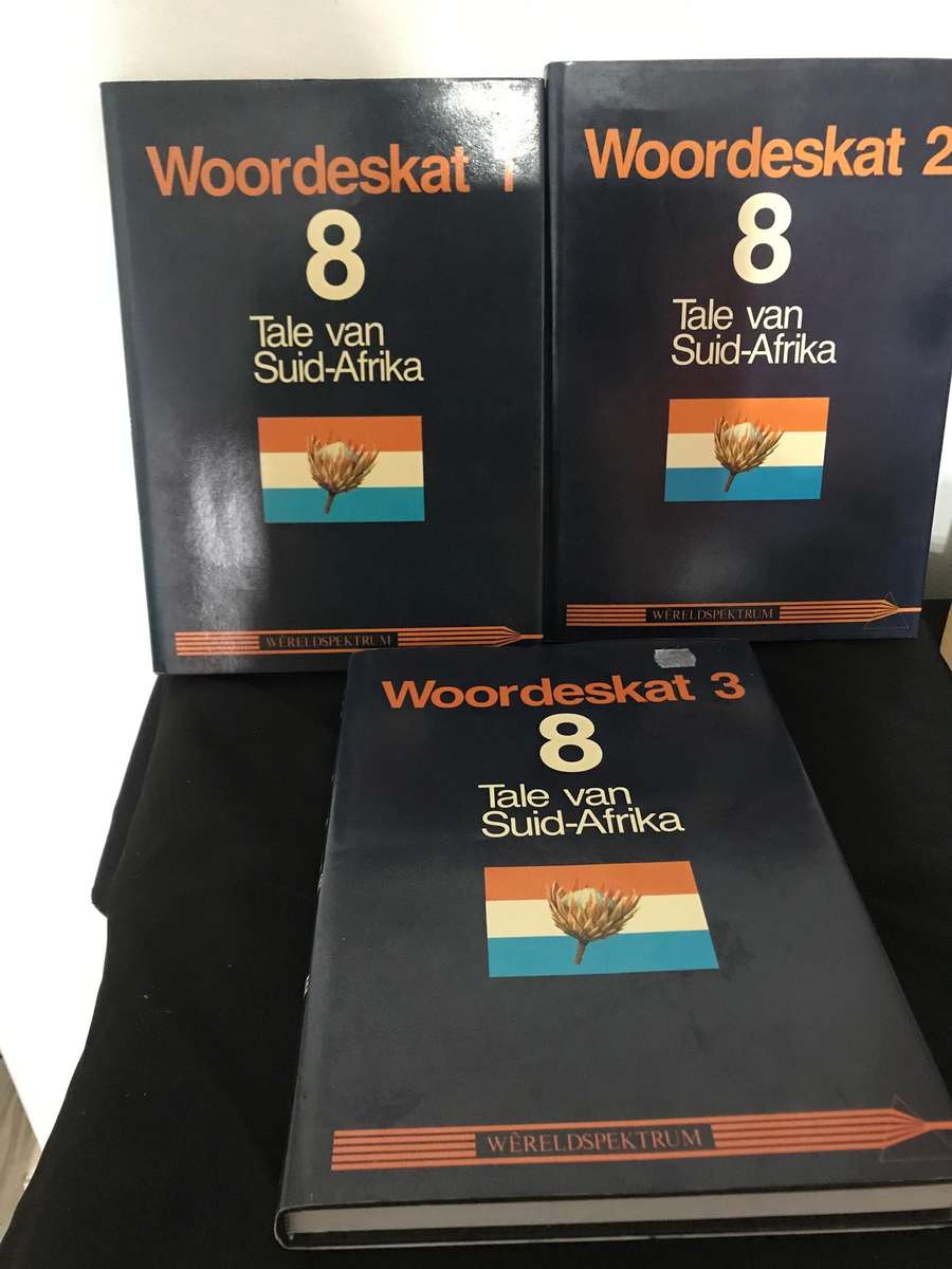 Wereldspektrum 8 Tale van Suid-Afrika Woordeskat 1, 2 en 3