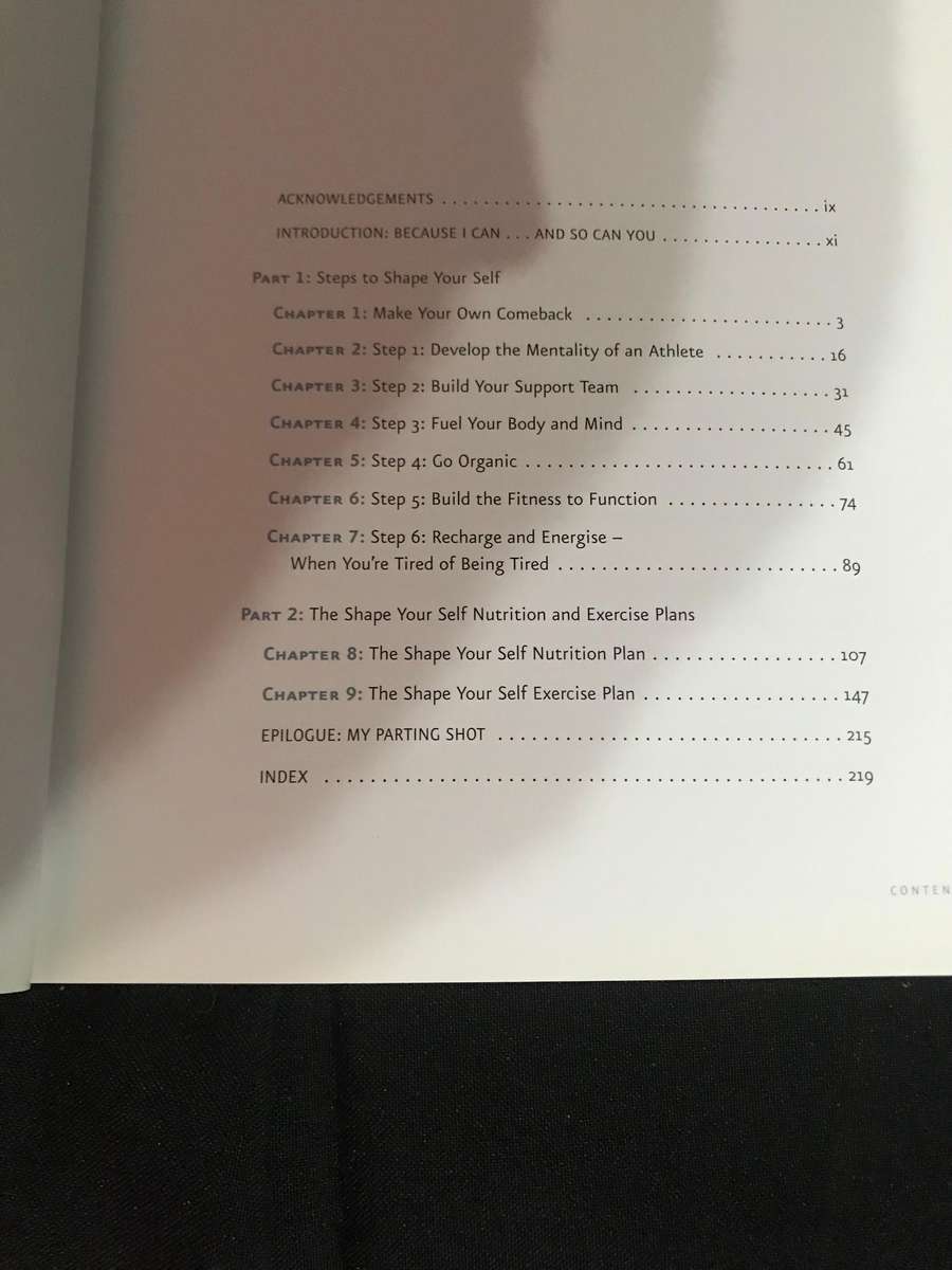 Shape Your Self: An Inspirational Guide to Achieving Your Personal Best Martina Navratilova