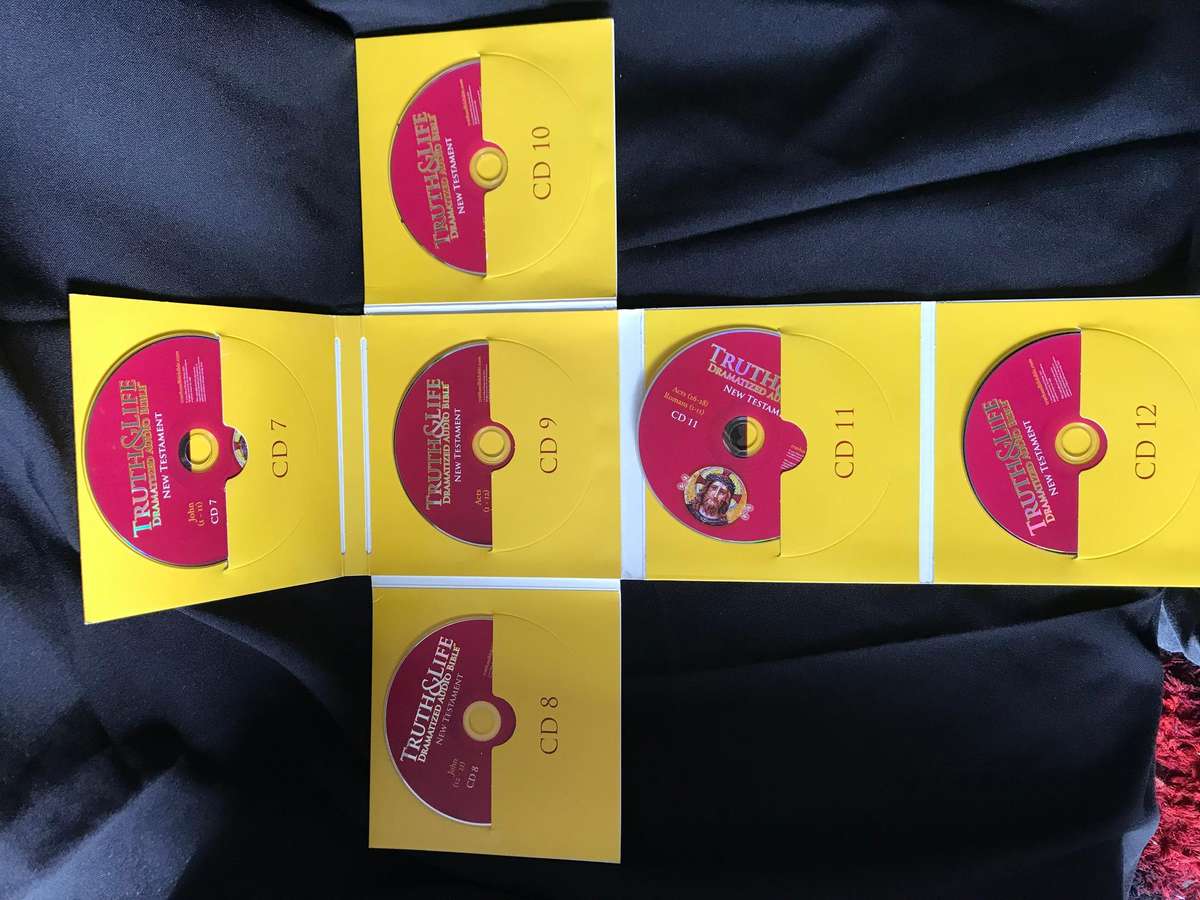 TRUTH & LIFE 1,2,3 Dramatized Audio BIBLE New Testament 17 CD's