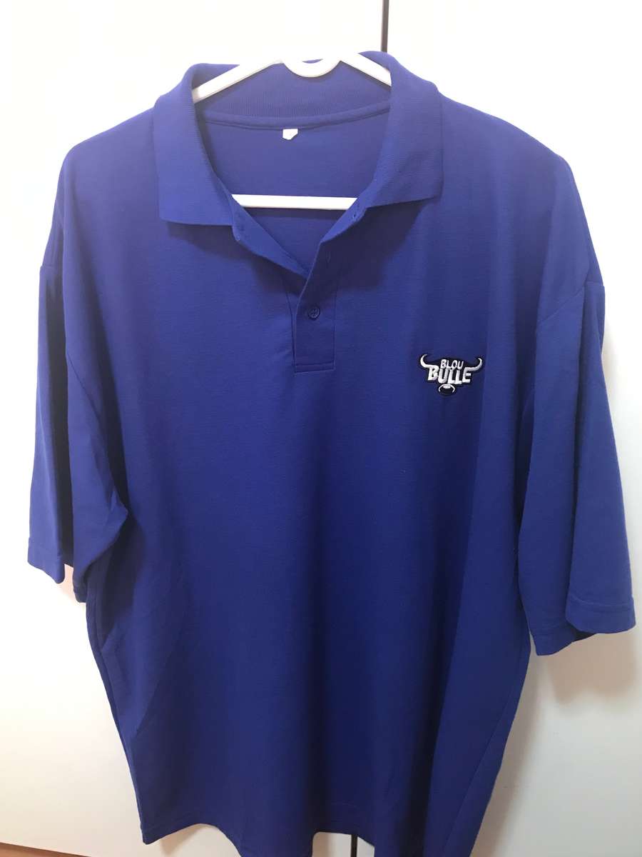 Blue Bulls Golfer Shirt 3 button size large second hand