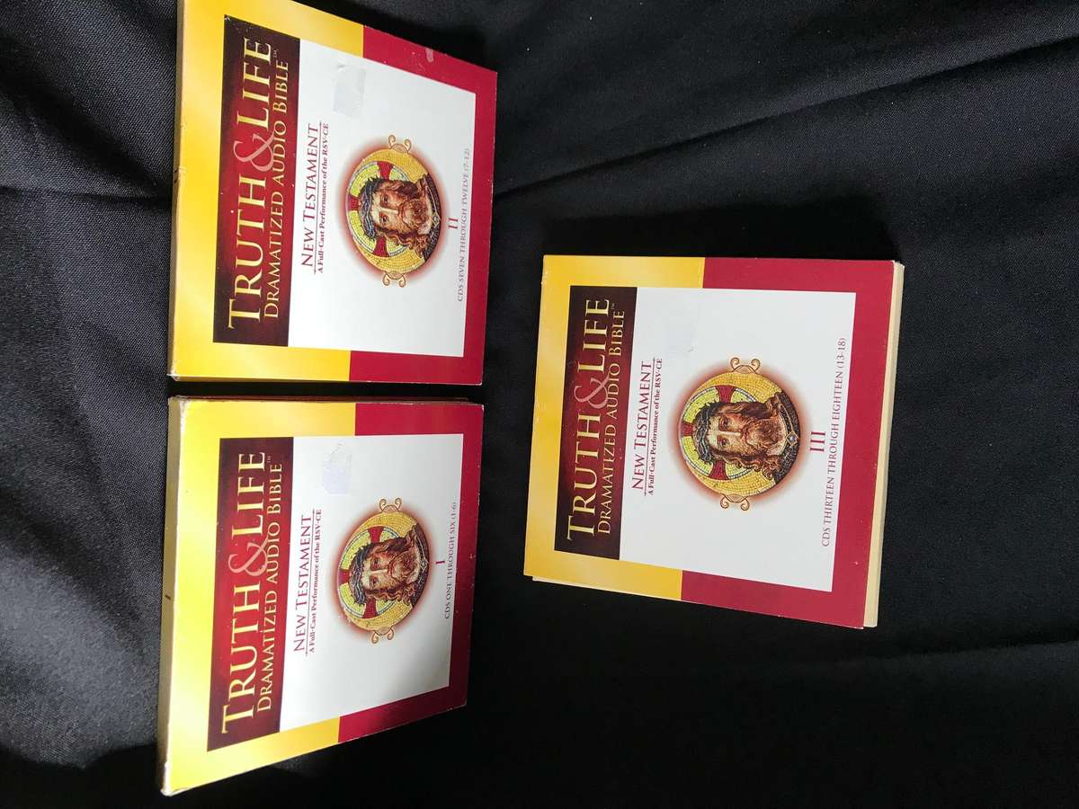 TRUTH & LIFE 1,2,3 Dramatized Audio BIBLE New Testament 17 CD's