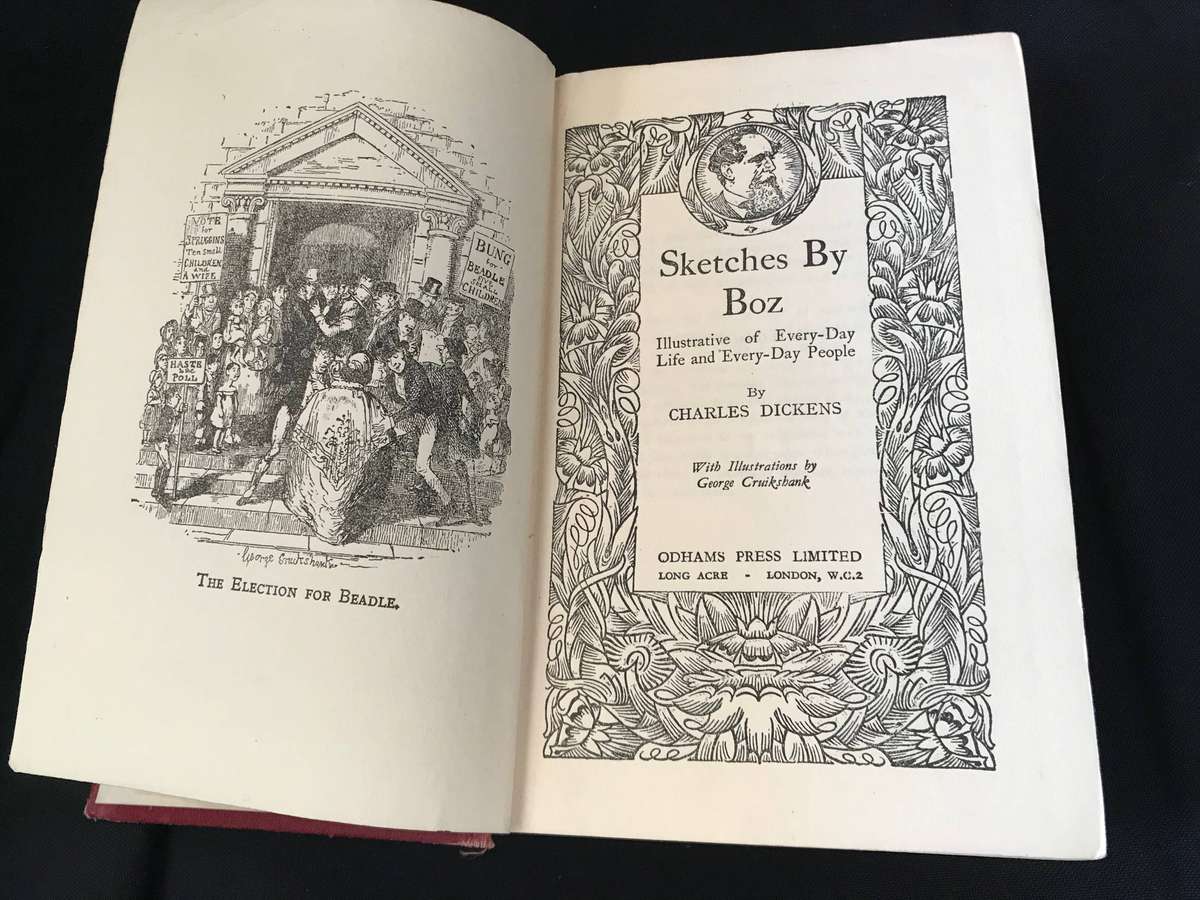 Sketches By Boz & Hard Times, Charles Dickens