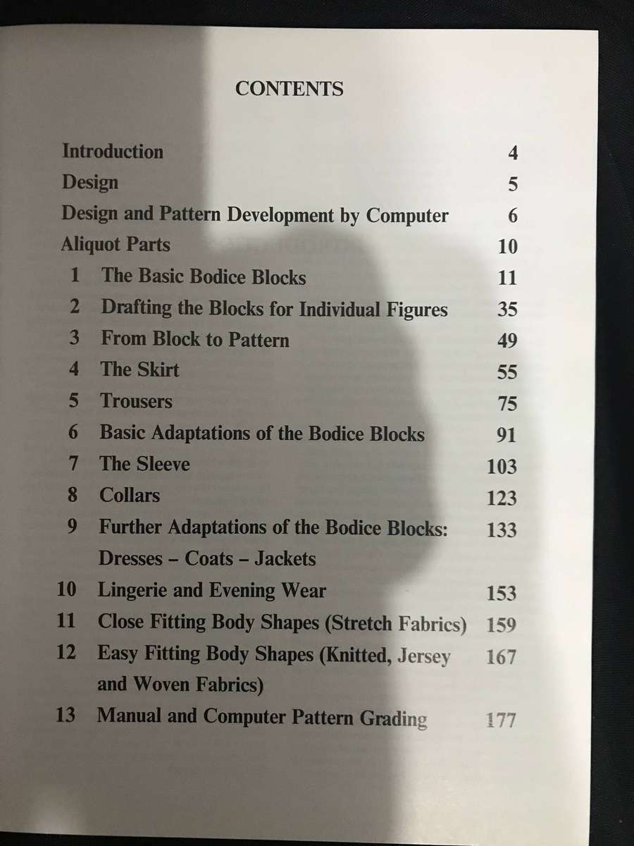 Metric Pattern Cutting Winifred Aldrich Third Edition Hardback