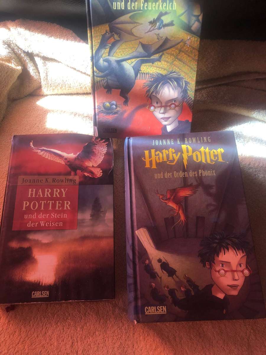 Harry Potter German set of 5 books