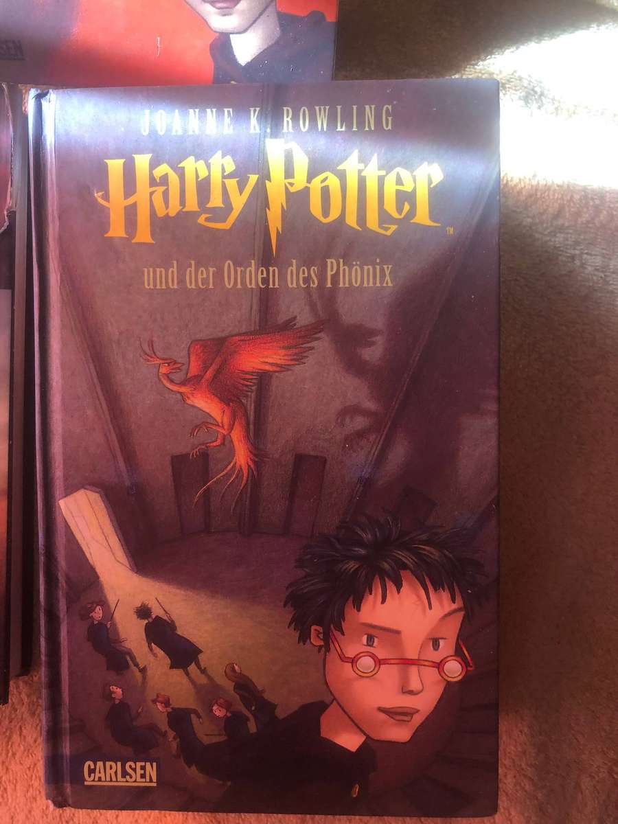 Harry Potter German set of 5 books