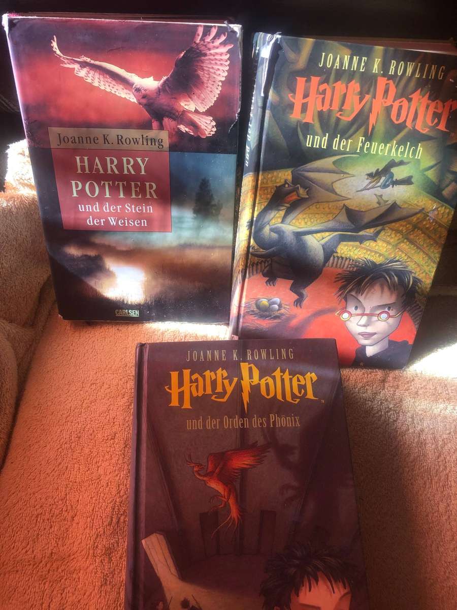 Harry Potter German set of 5 books