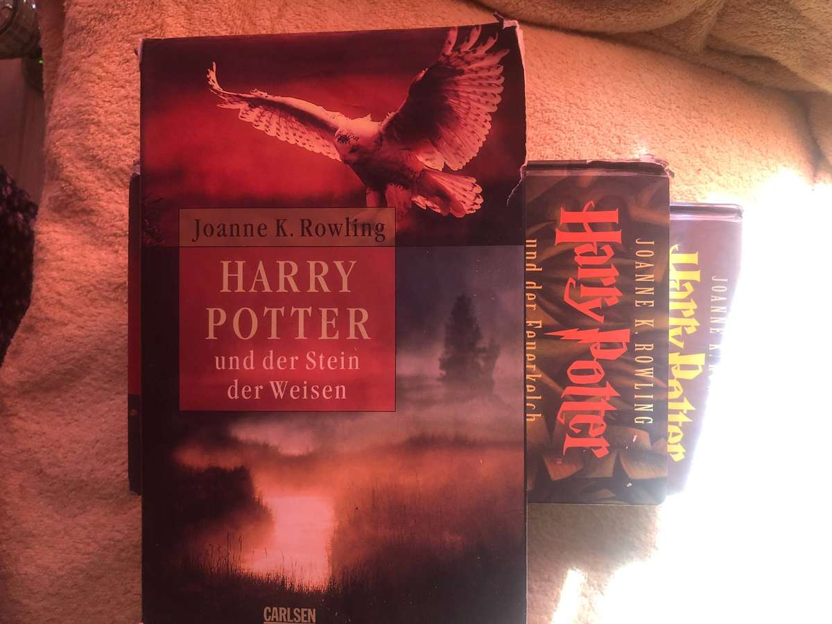 Harry Potter German set of 5 books