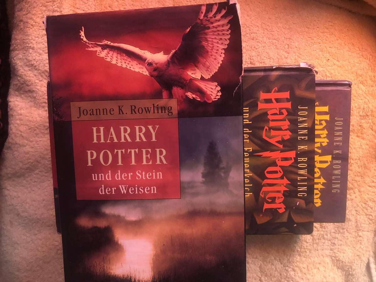 Harry Potter German set of 5 books