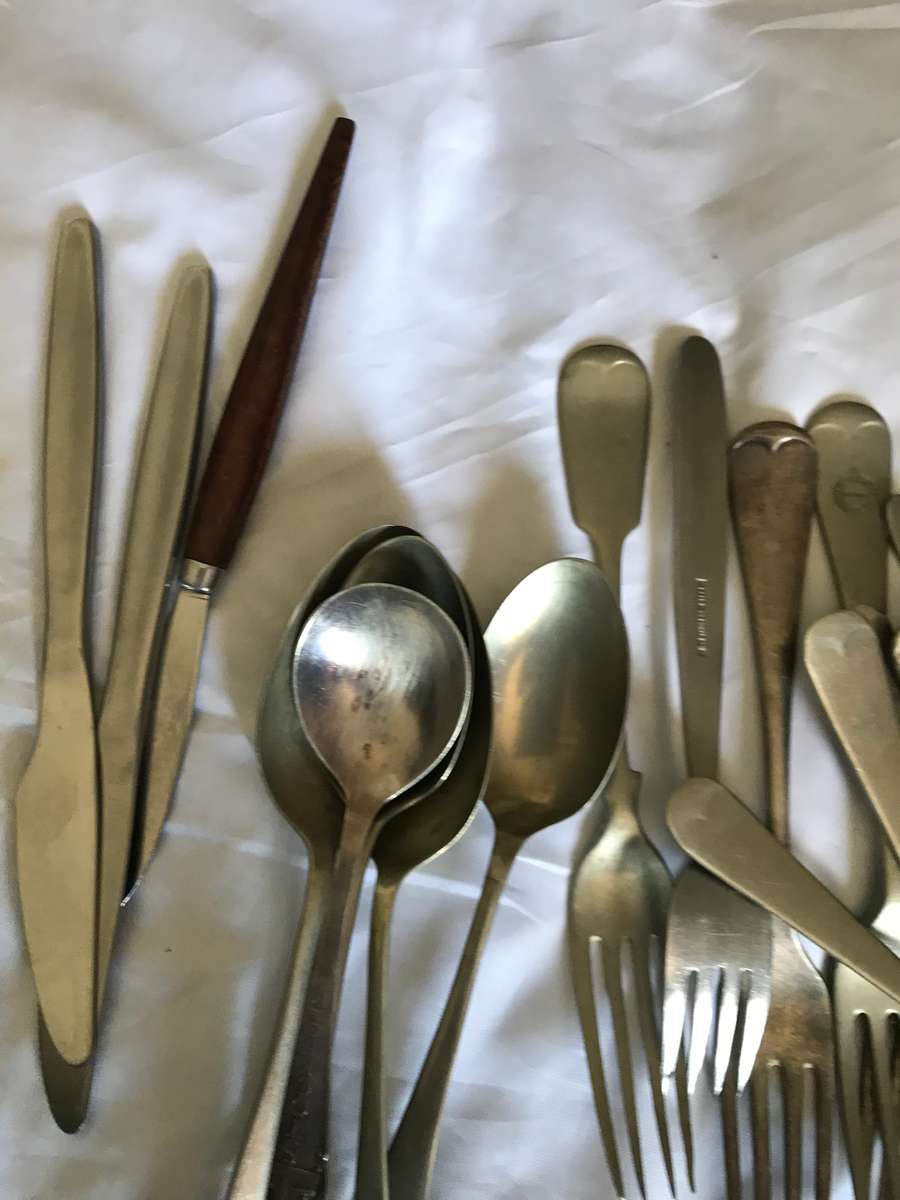 Lot of cutlery
