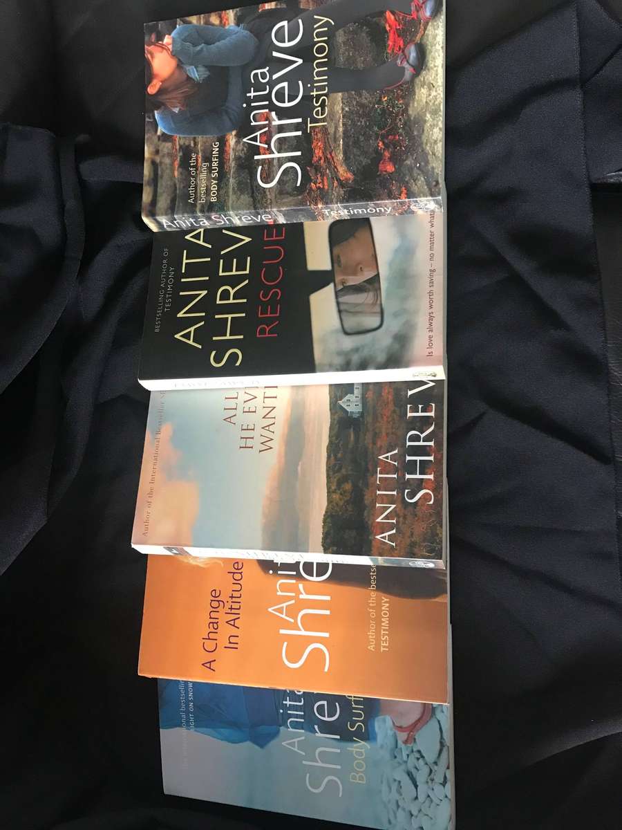 Anita Shreve Novels Lot 5