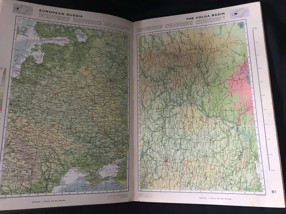 The Reader's Great World Atlas 3rd edition 1979 and 2nd edition 1969