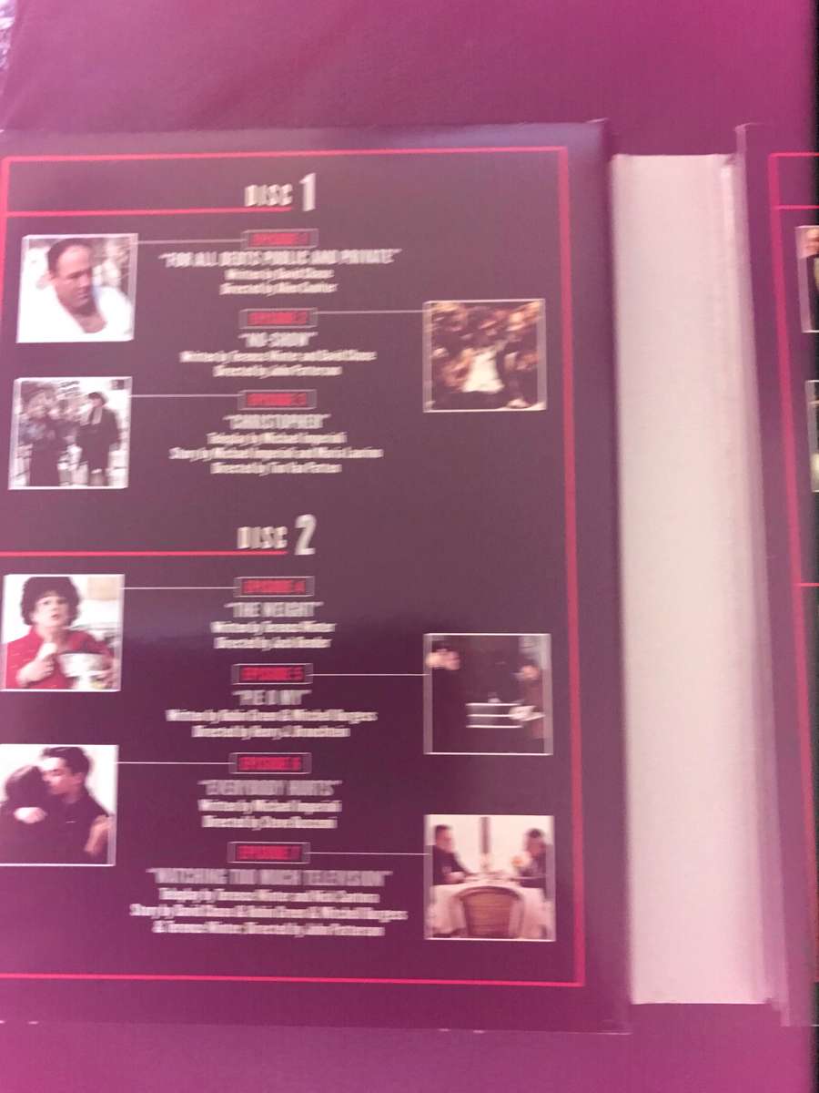 The Sopranos complete series 4 DVD