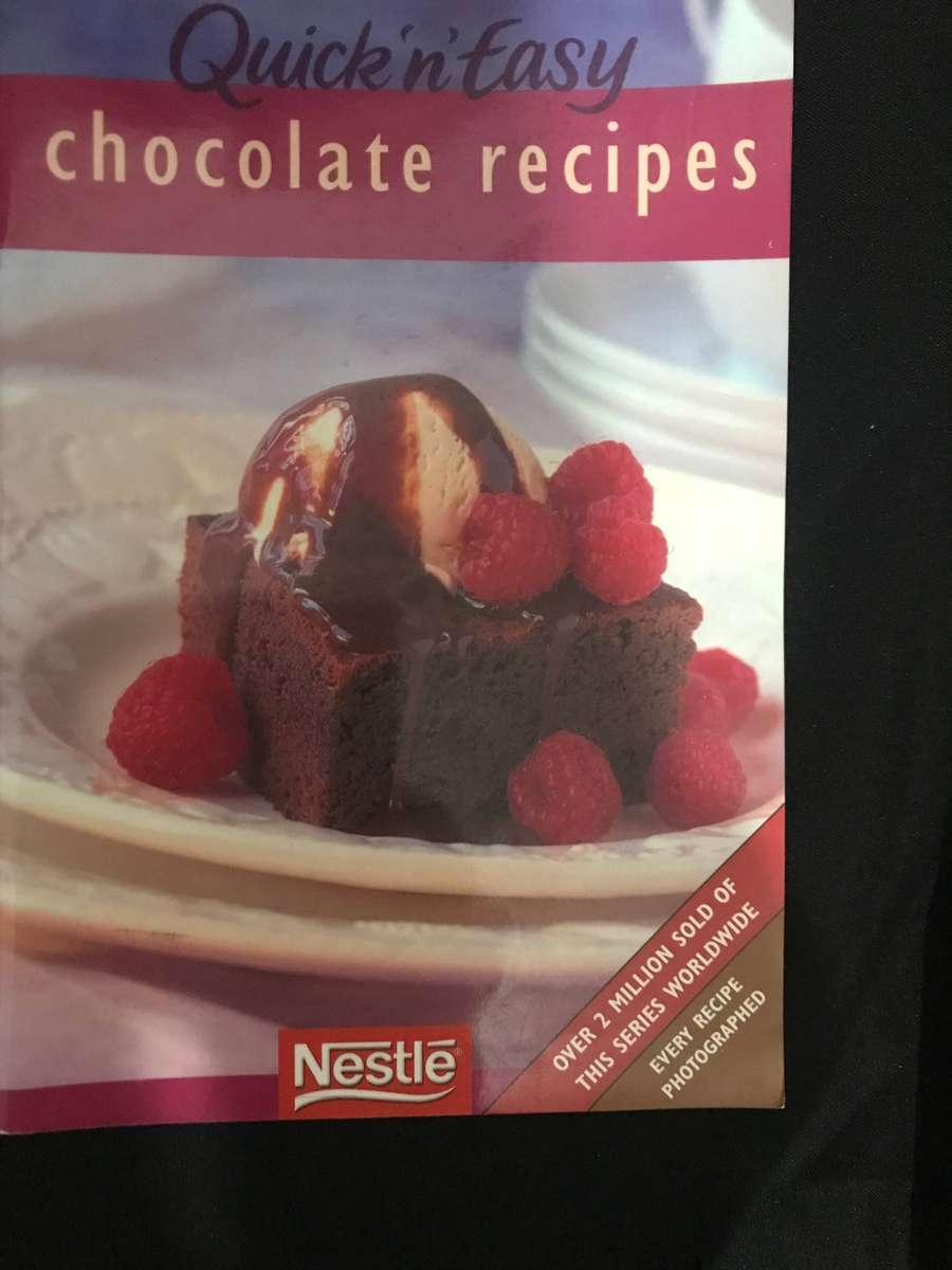 Desserts and cake recipes books Lot 4