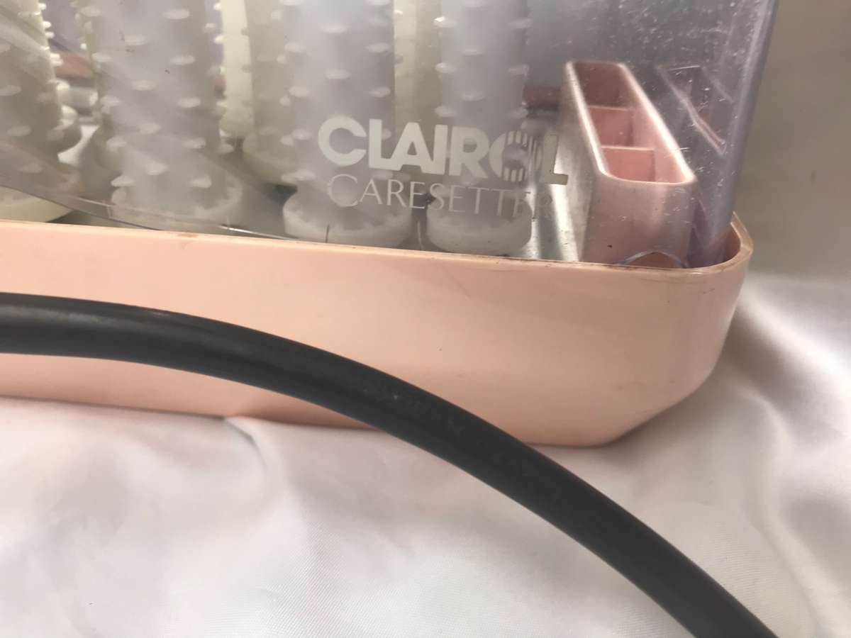 Vintage Clairol Custom Caresetter Electric Hot Hair Rollers Curlers 20