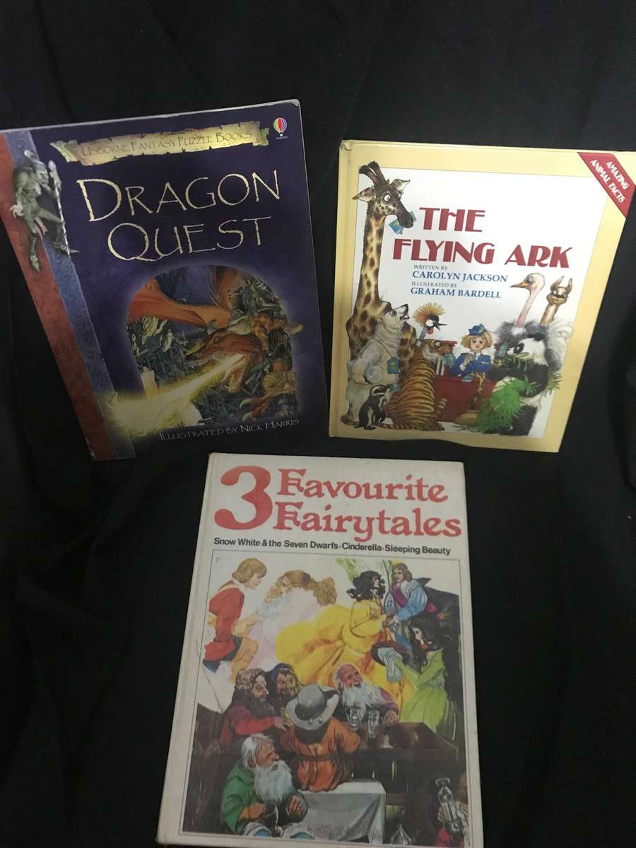 Childrens books x 3