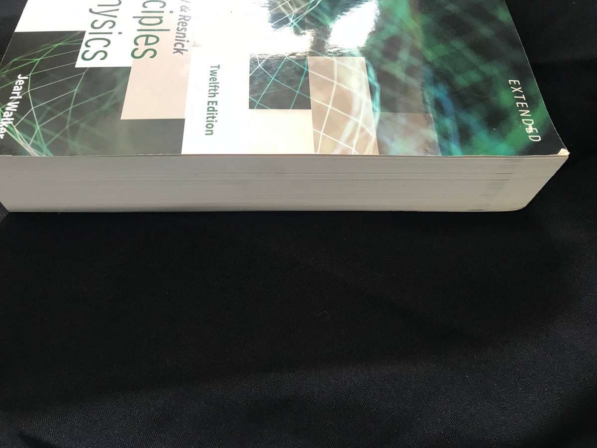 PRINCIPLES OF PHYSICS EXTENDED  12 edition by HALLIDAY