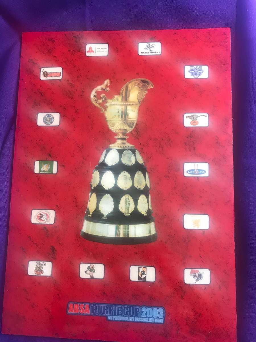 ABSA Currie Cup 2003 rugby collectable