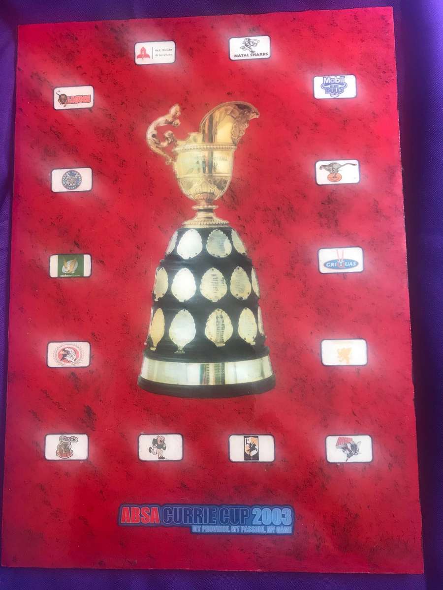 ABSA Currie Cup 2003 rugby collectable