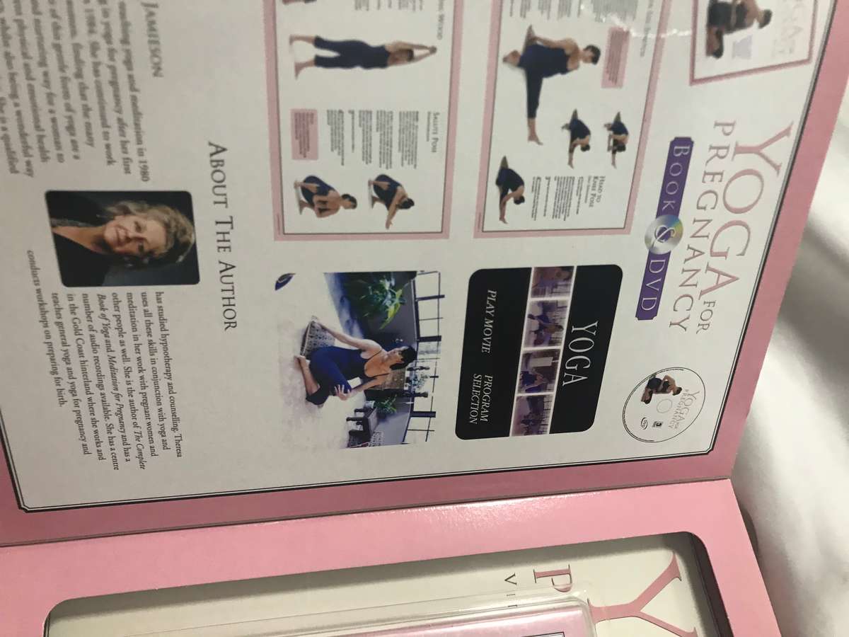 Yoga for Pregnancy Book and DVD