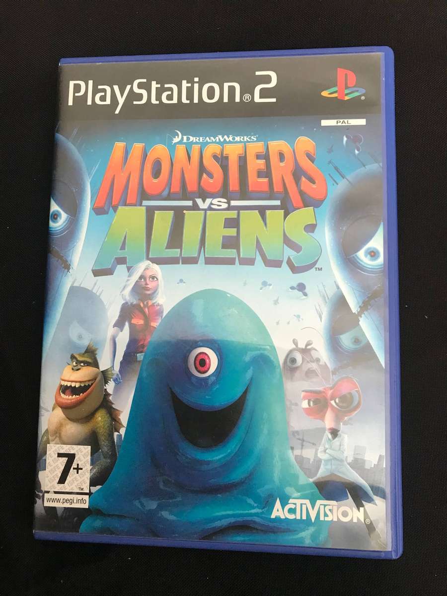 Playstation 2 Monster Aliens and Destroy All Humans! including booklets