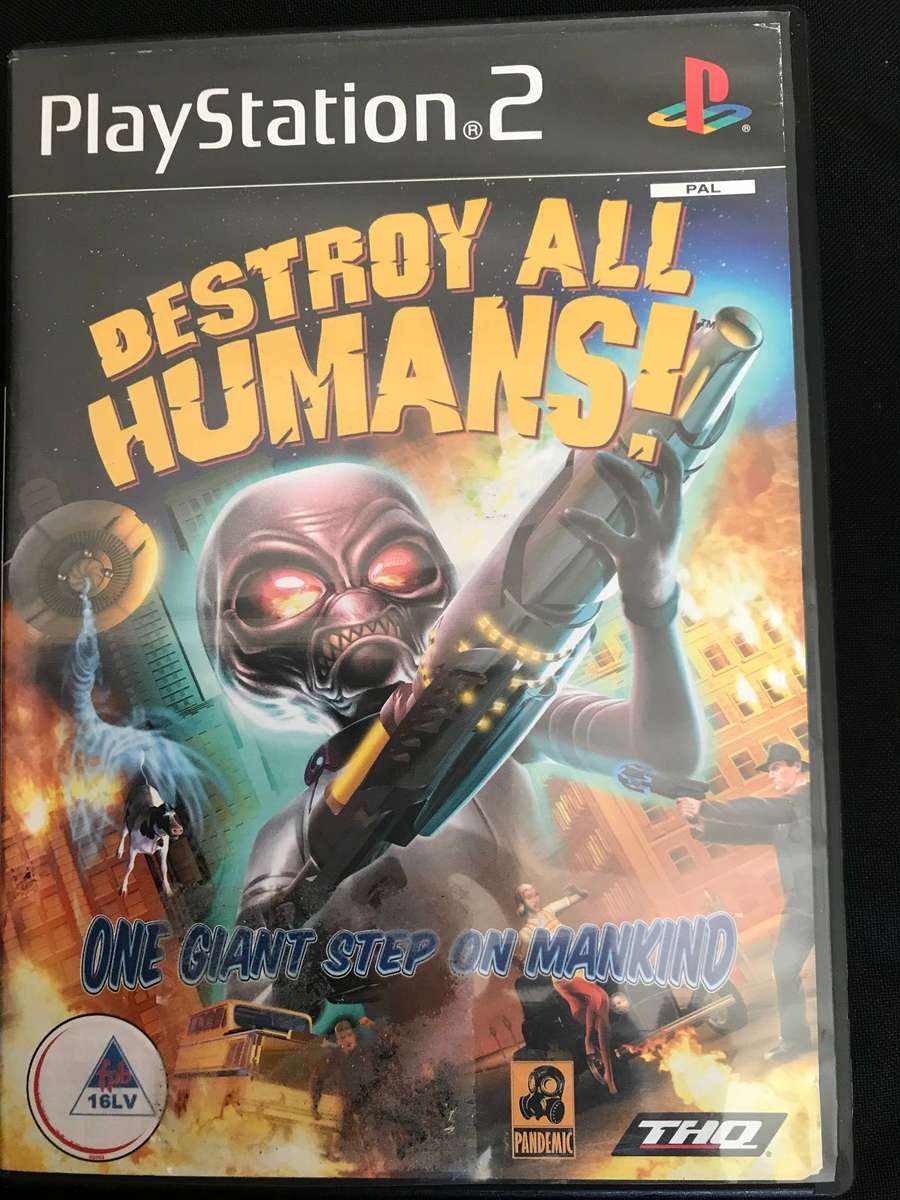 Playstation 2 Monster Aliens and Destroy All Humans! including booklets