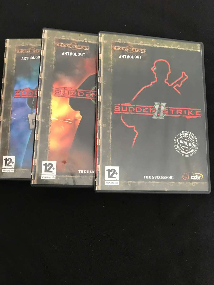Sudden Strike ANTHOLOGY Set of 3